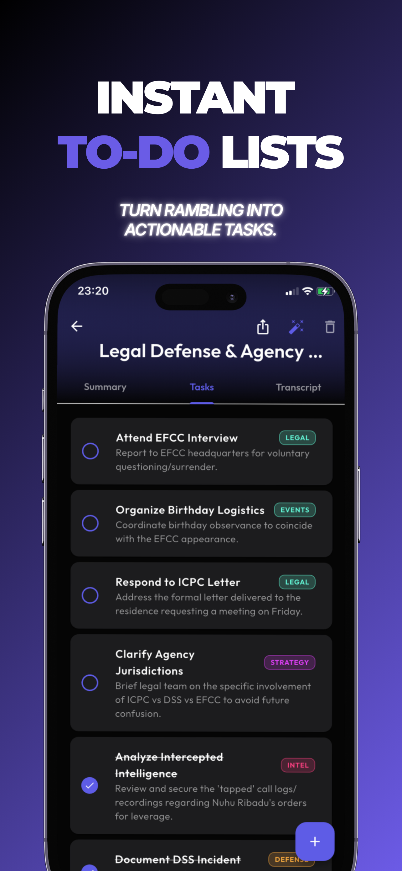 TalkToTask Preview 2